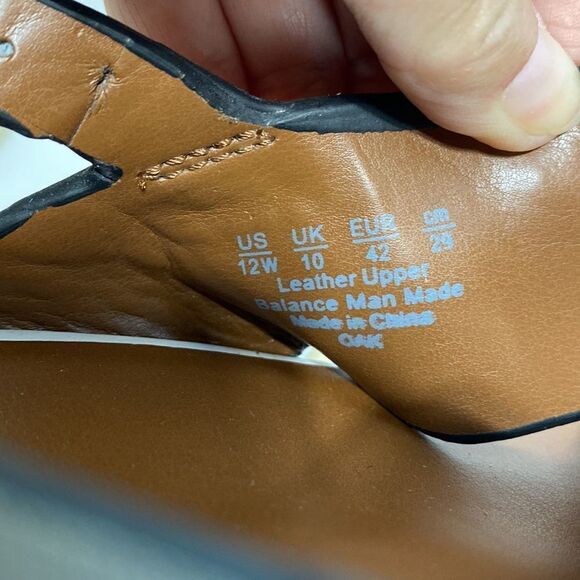 Naturalizer White Slingback Espadrille Sandals A Cross-band Wedges size 12 Wide - Picture 14 of 14